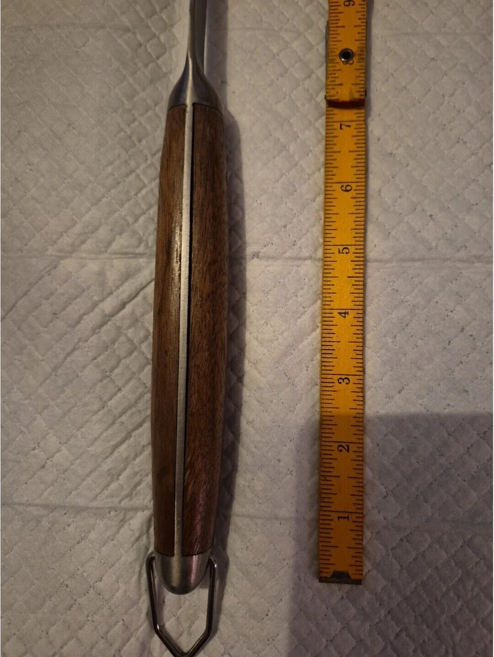 Barbecue Extra Long TURNER W/ Acacia Wood Handle 18